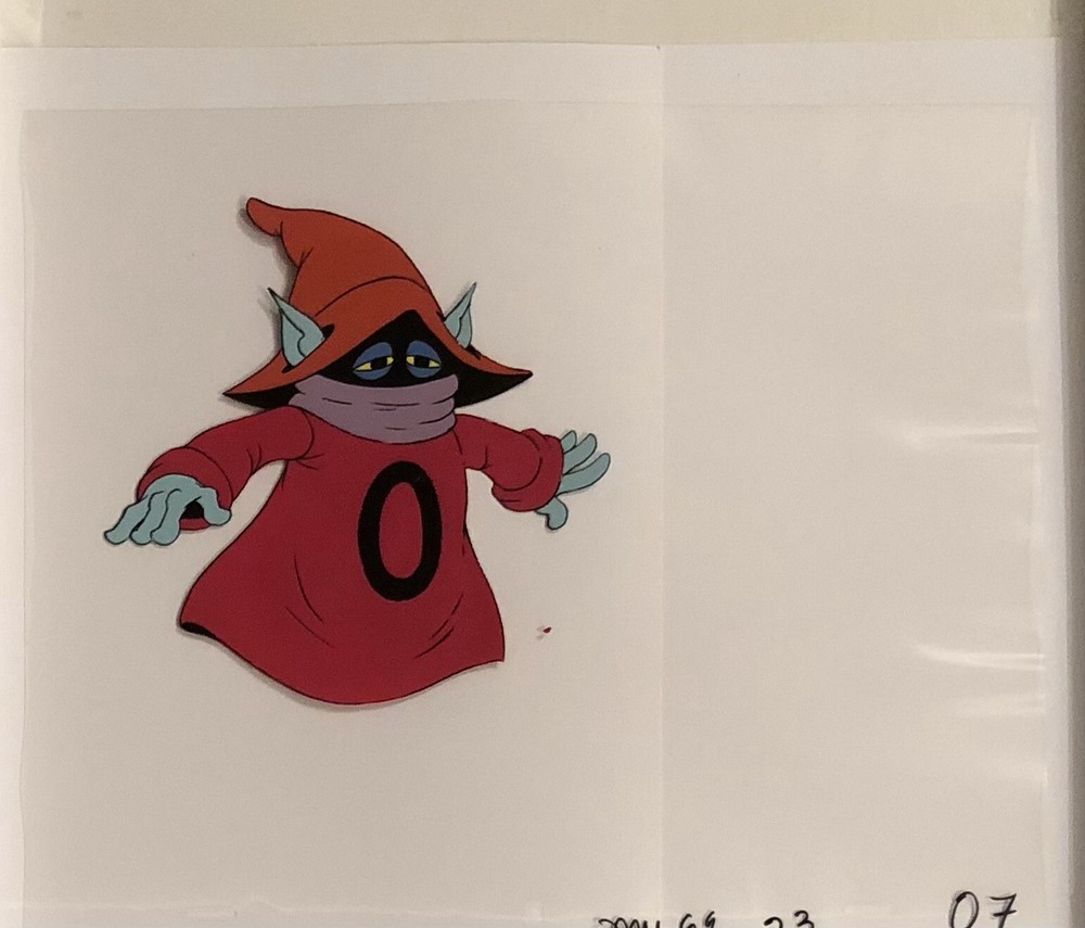 He-Man original vintage Filmation production Cel: Orko