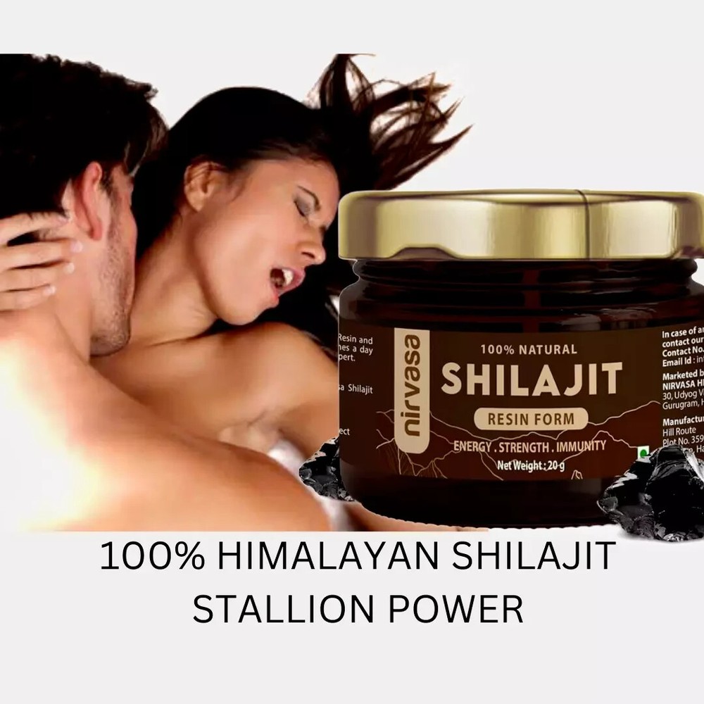 Pure 100% Himalayan Shilajit, Soft Resin, Organic, Extremely Potent, Pack of 1