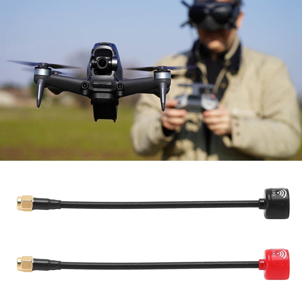 FPV Antenna RC Drone Antenna 5.8GHz SMA Internal Pin High Gain 155mm for Remote