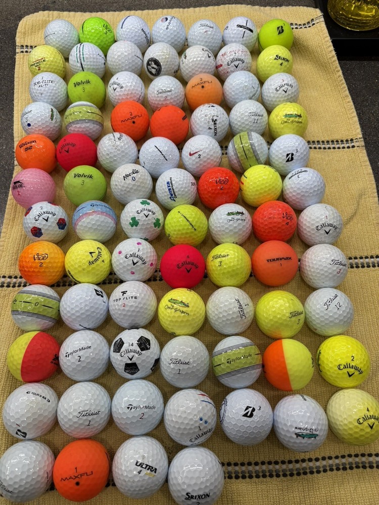81 Premium Balls AAAA Near Mint Pro V1, Chrome, Tp5, Vice + More - FREE SHIPPING-image