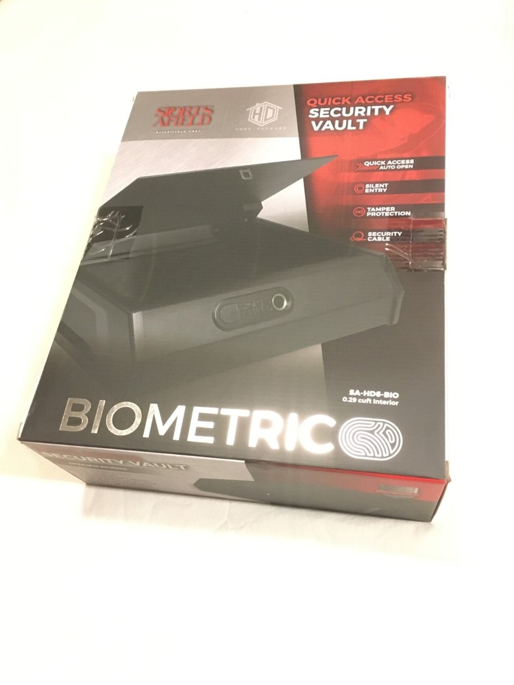 Biometric Handgun Safe (NEW!) - black SA-HD6-BIO from Sports Afield-image
