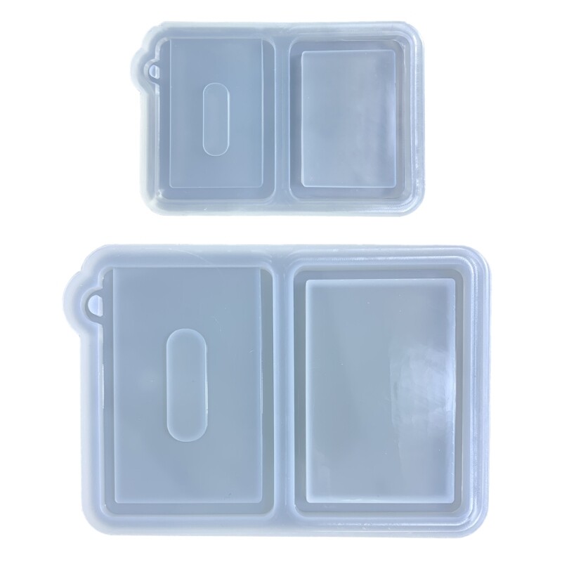 Resin Shaker Molds for Photo Frames Pendants Silicone Craft Molds