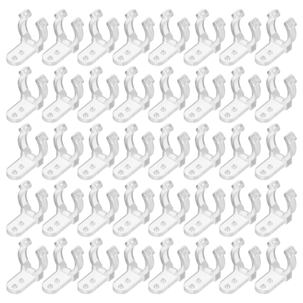 100-Piece Easy Mount Rope Light Clips – Durable Installation Tools for Secure and Effortless Setup