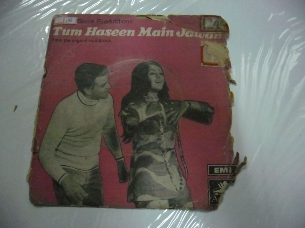 TUM HASSEN MAIN JAWAN  SHANKAR JAIKISHAN  TAE 1640 1970 BOLLYWOOD EP RECORD VG+