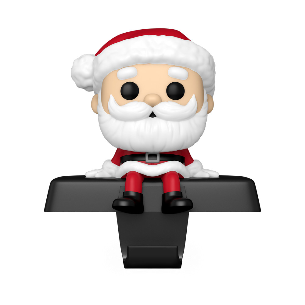 Funko Pop Edge-Sitter Rudolph the Red-Nosed Reindeer with Santa Design