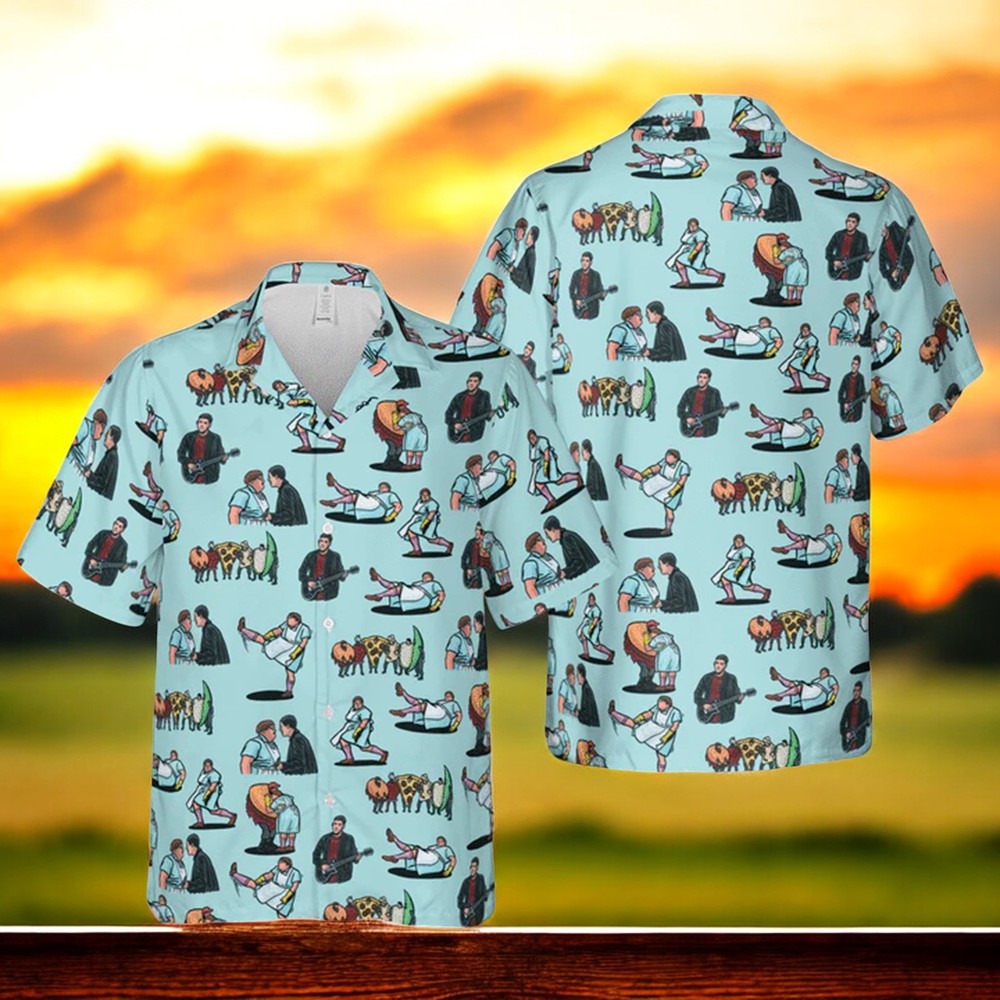 Lunch Lady Land Snl Hawaiian Shirt Short Sleeve Summer Beach Size S - 5XL