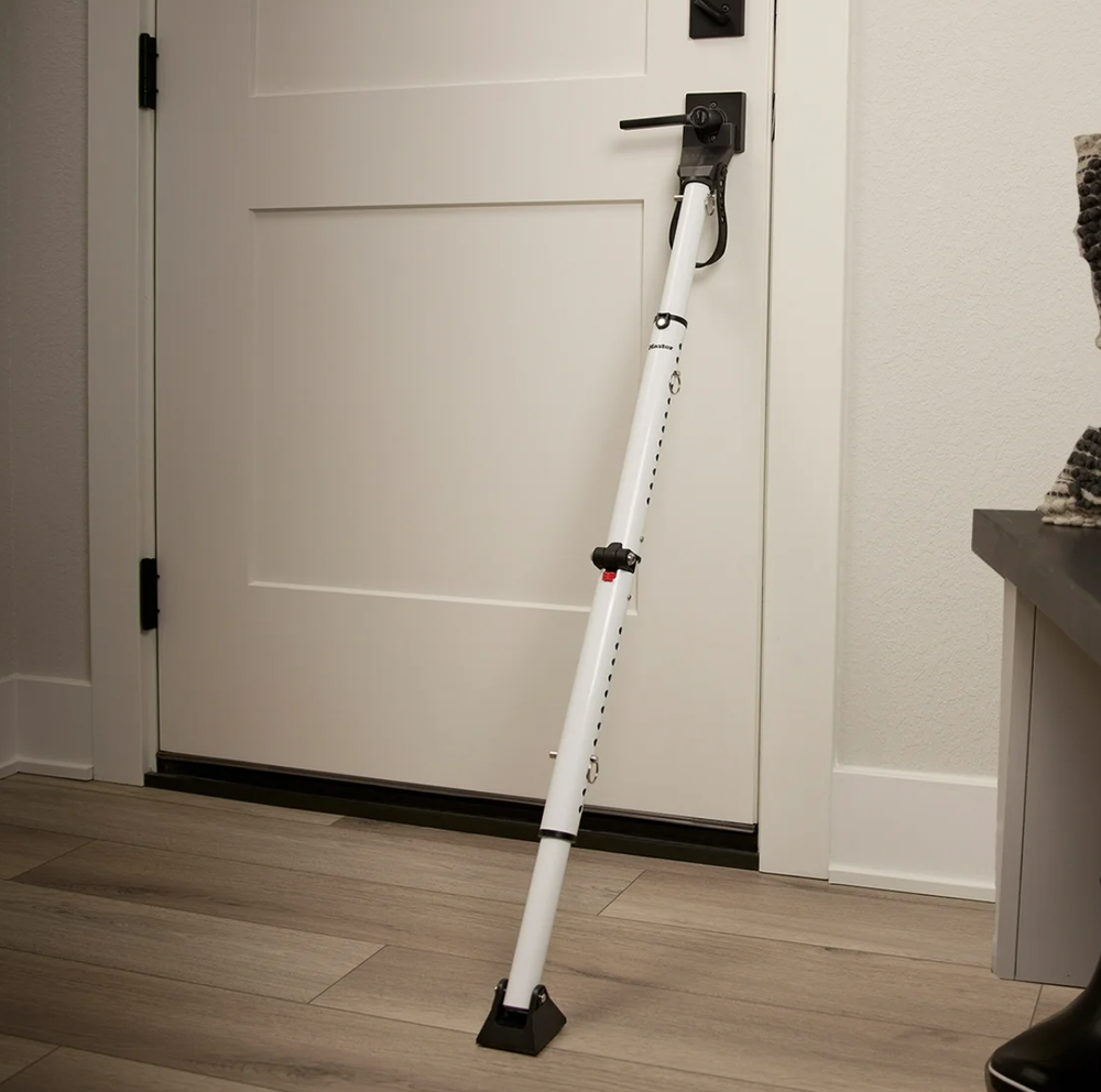 Compact Adjustable Door Stopper Bar for Hinged & Sliding Doors