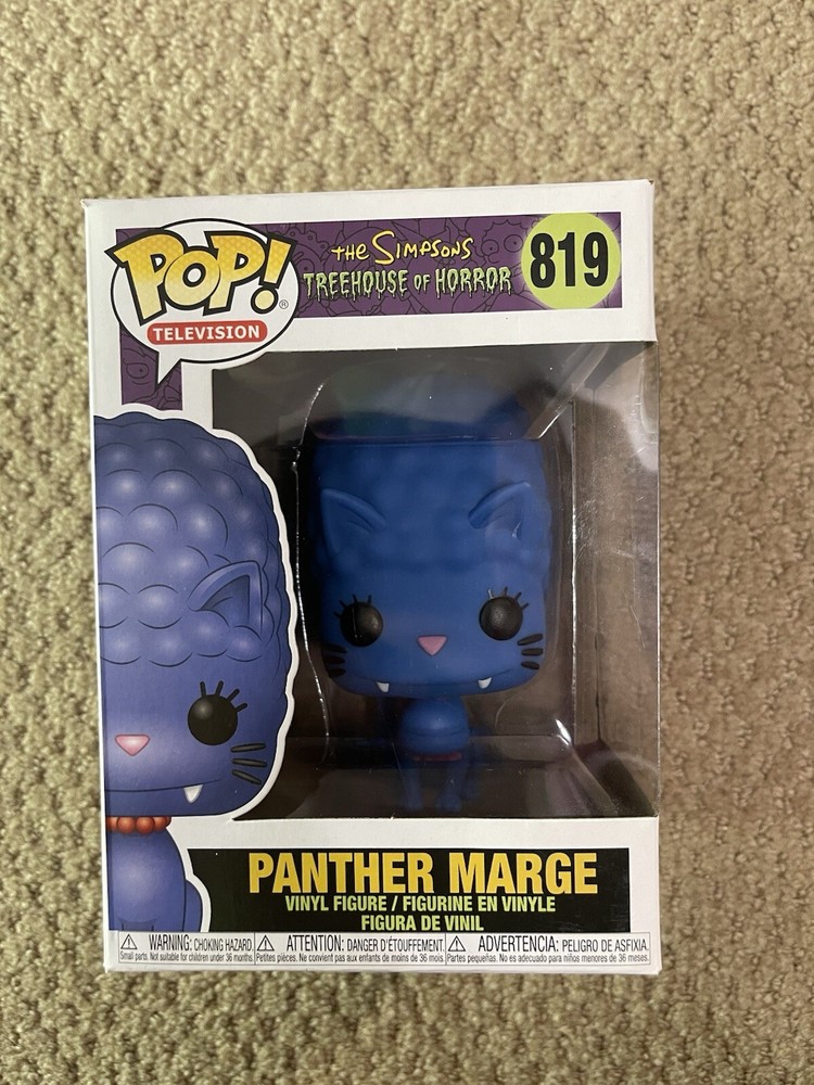 Funko Pop Vinyl figure The Simpsons Treehouse of Horror 819 Panther Marge