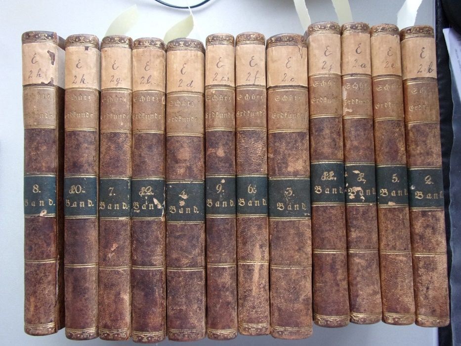 Allgemeine Erdkunde für denkende und gebildete Leser, ... 1808 Schütz