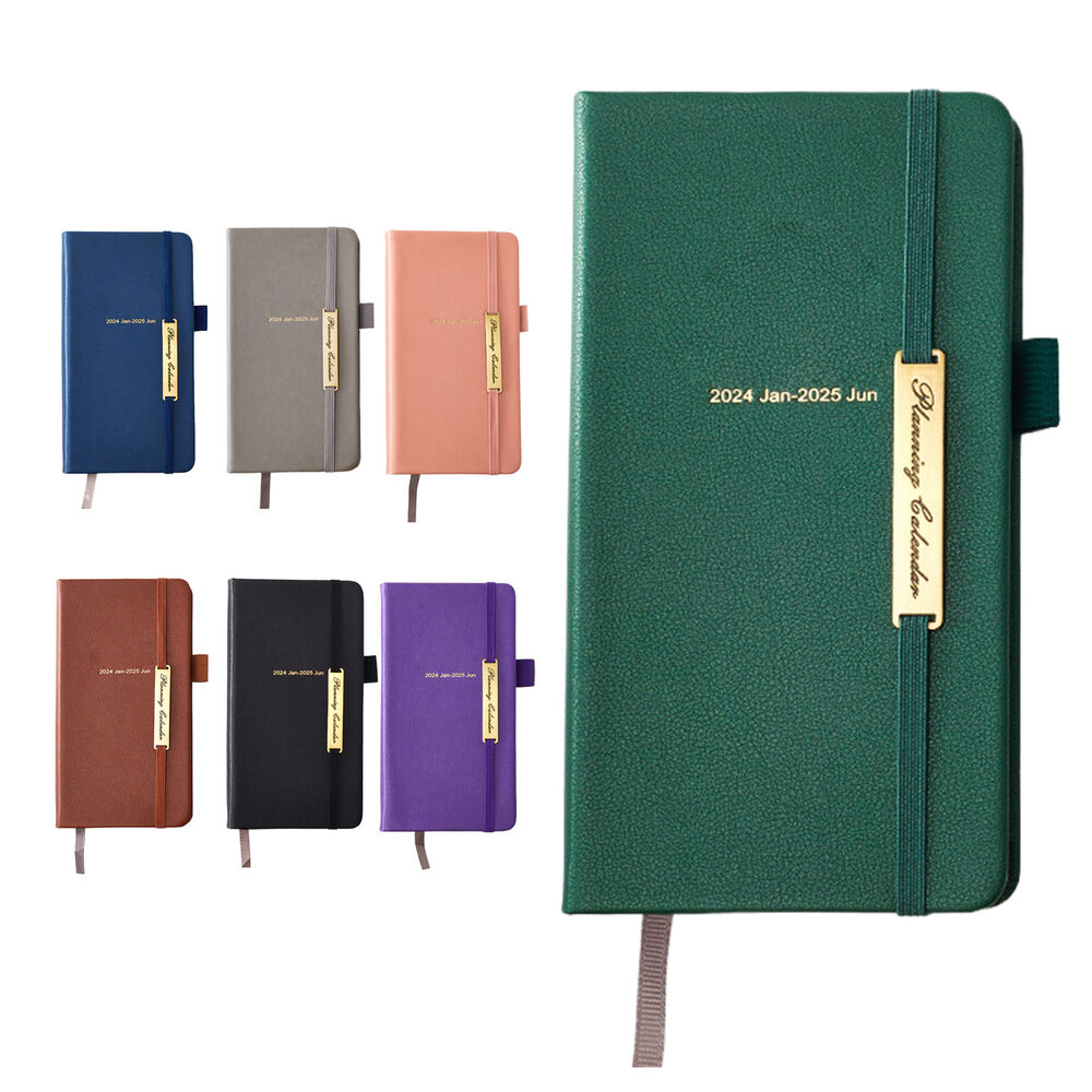 2024-2025 Monthly Weekly Planner Work Schedule Binder With Elastic Strap