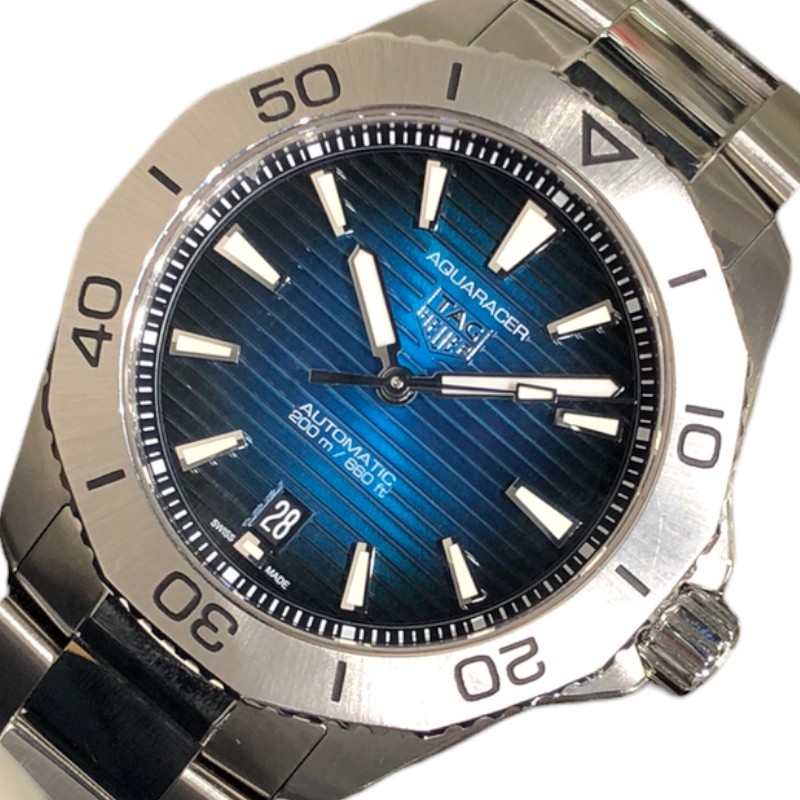 TAG Heuer Aquaracer Professional 200 Blue Dial Stainless Steel Watch WBP2111 BA0627