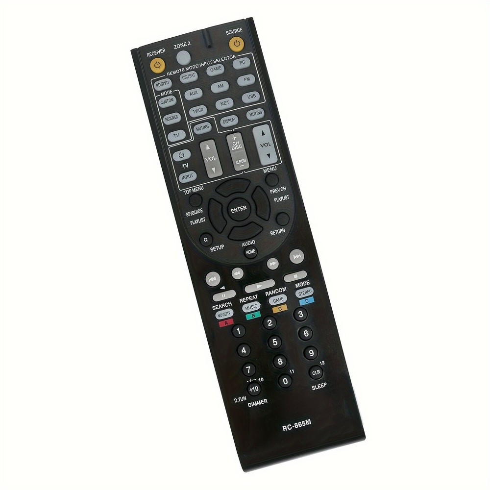 Onkyo RC-865M Replacement Remote for TX-NR525 AV Receiver