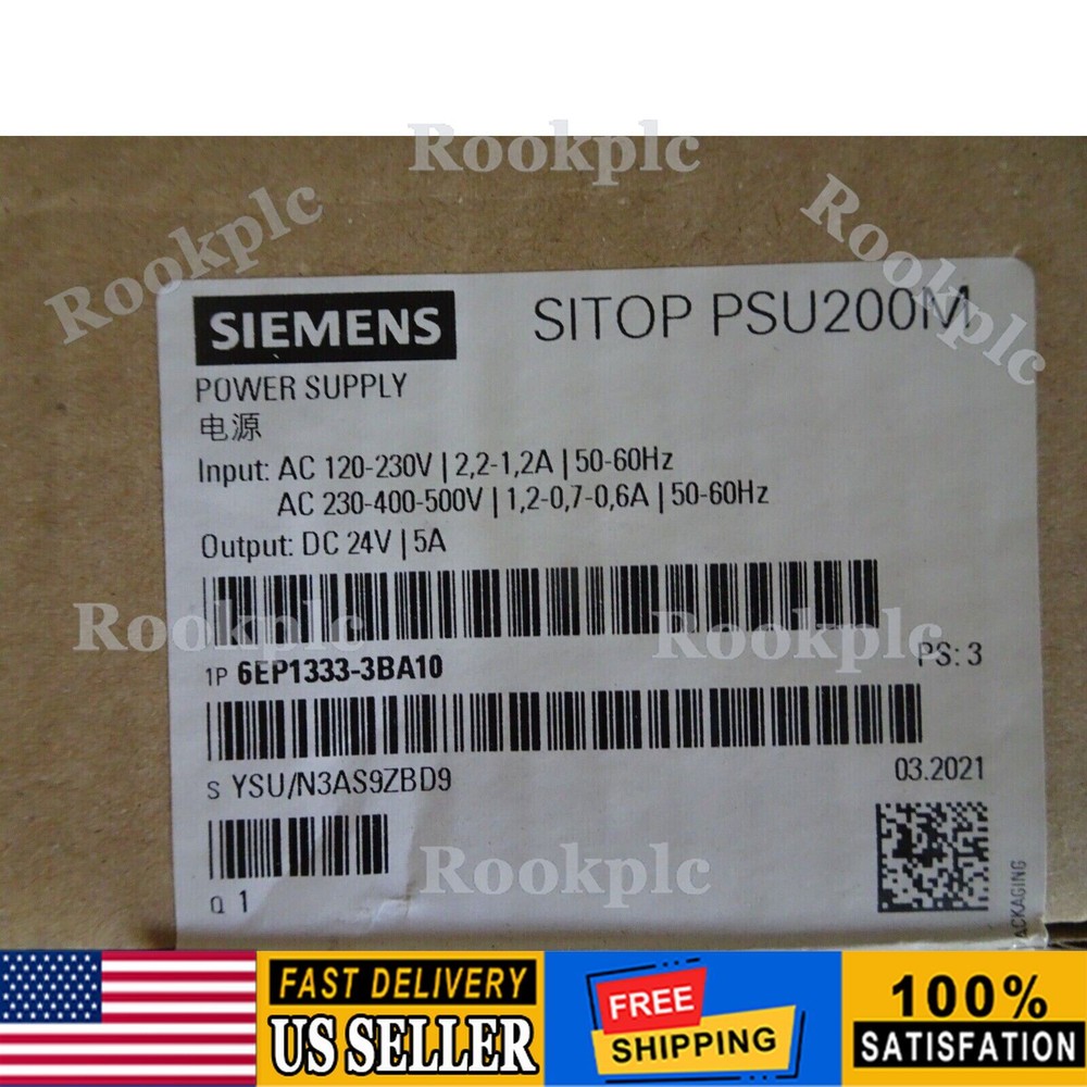 1PC New Siemens PLC 6EP1333-3BA10 Power Supply Module 6EP1 333-3BA10