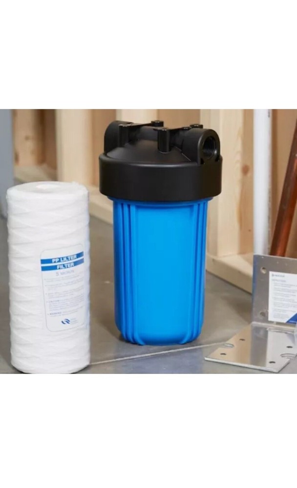 Pentair Carbon Block Under Sink Water Filtration System ~ BB10-P Big Blue NEW