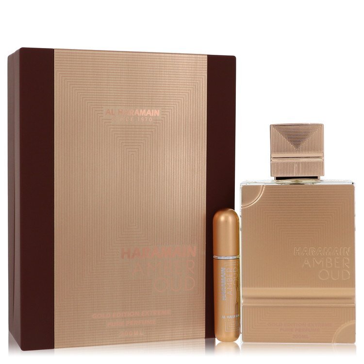 Al Haramain Amber Oud Gold Edition Extreme Gift Set 6.7 oz Perfume  