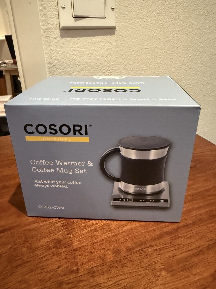 Cosori 24W Electric Coffee Mug Warmer with Included Mug for Desk  
