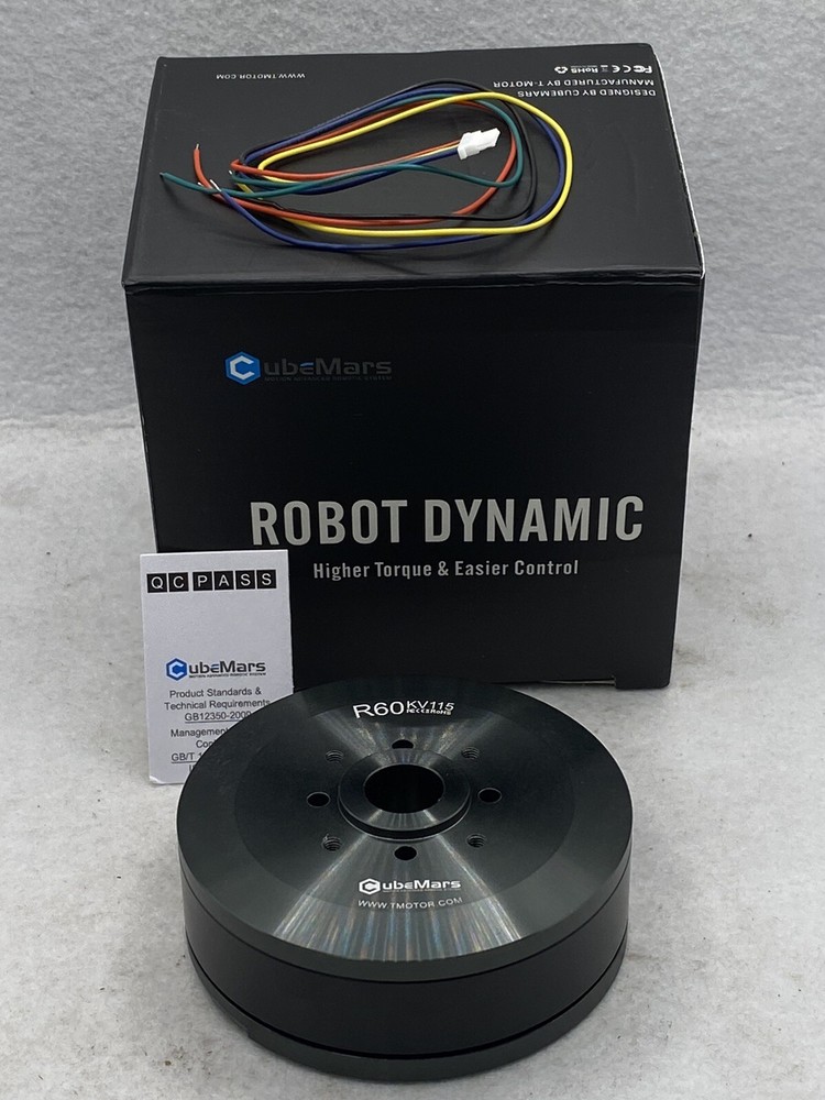 CubeMars R60 KV115 Outrunner Motor 48v Brushless DC Motor for Robotic New in Box