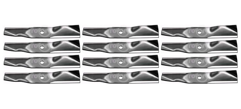 12-Pack John Deere M115496 Lawn Mower Blades Replacement Set