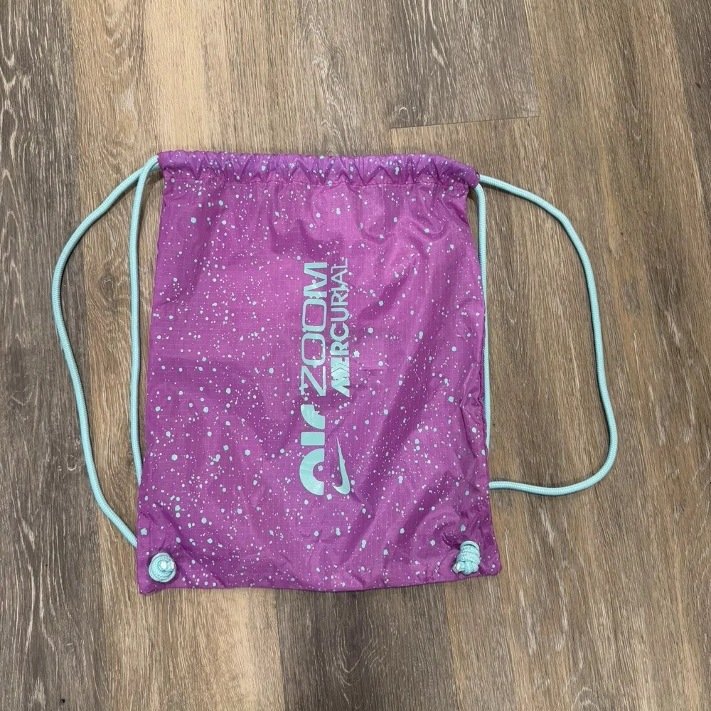 Nike Air Zoom Mercurial Purple Multi Soccer String Bag