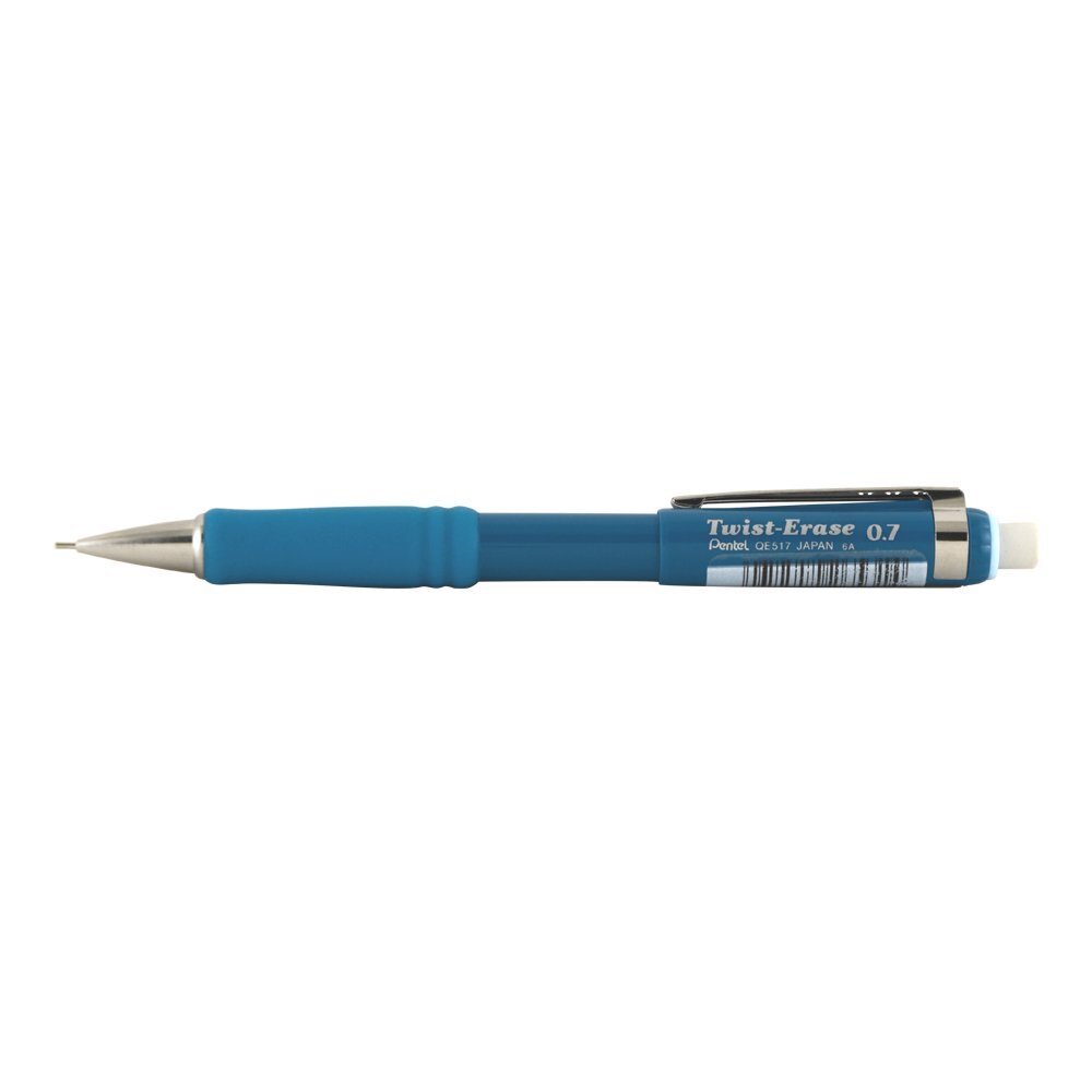 Pentel Twist-Erase Mechanical Pencil 0.7 Turquois