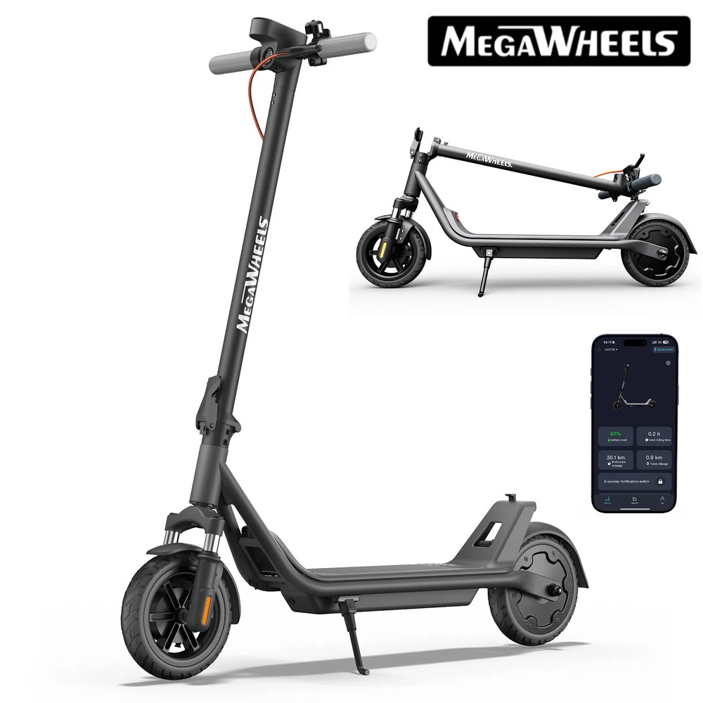 Electric Scooter 300W Motor Peak 500W  Folding E-Scooter Double Shock Absorption