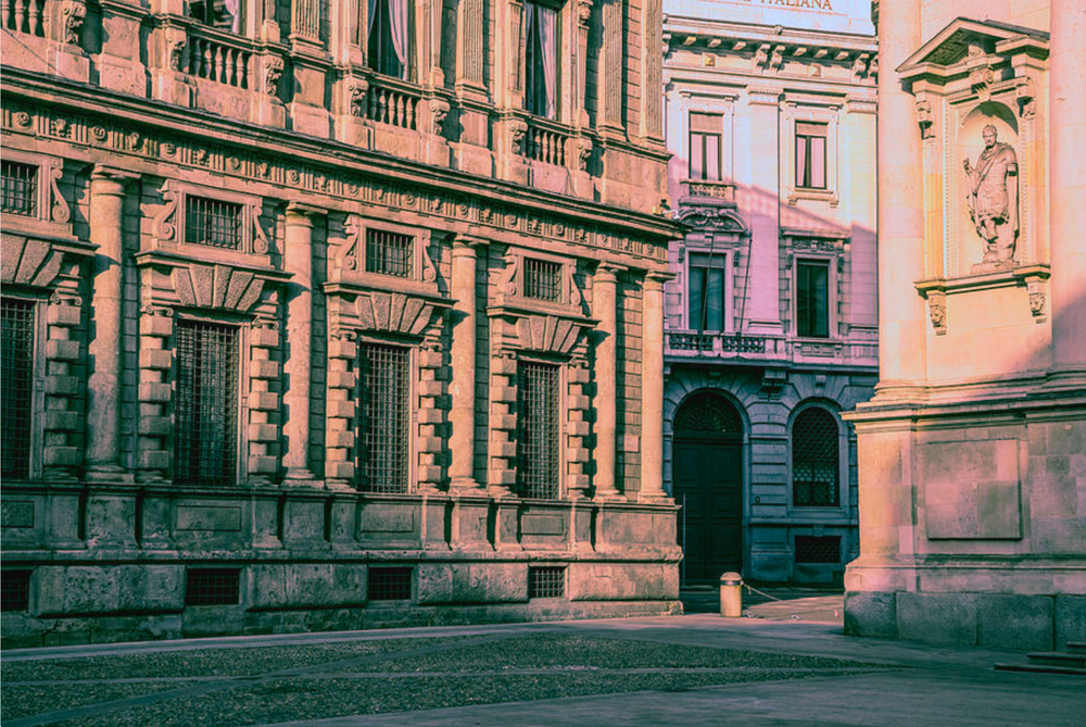 Digital photography of Milano Italy for print or wallpaper-image