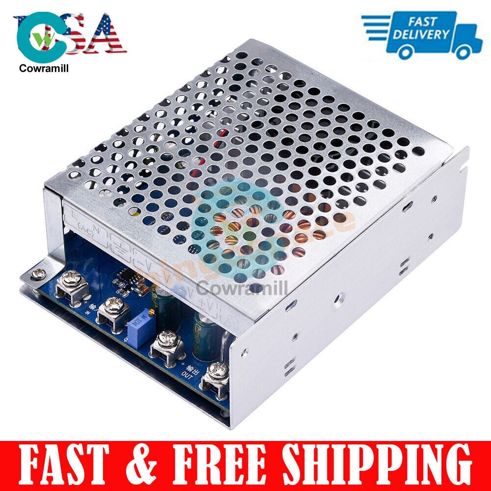 High power 1000W 50A Voltage Step-down Buck Converter Module 25~90V to 2.5~50V.