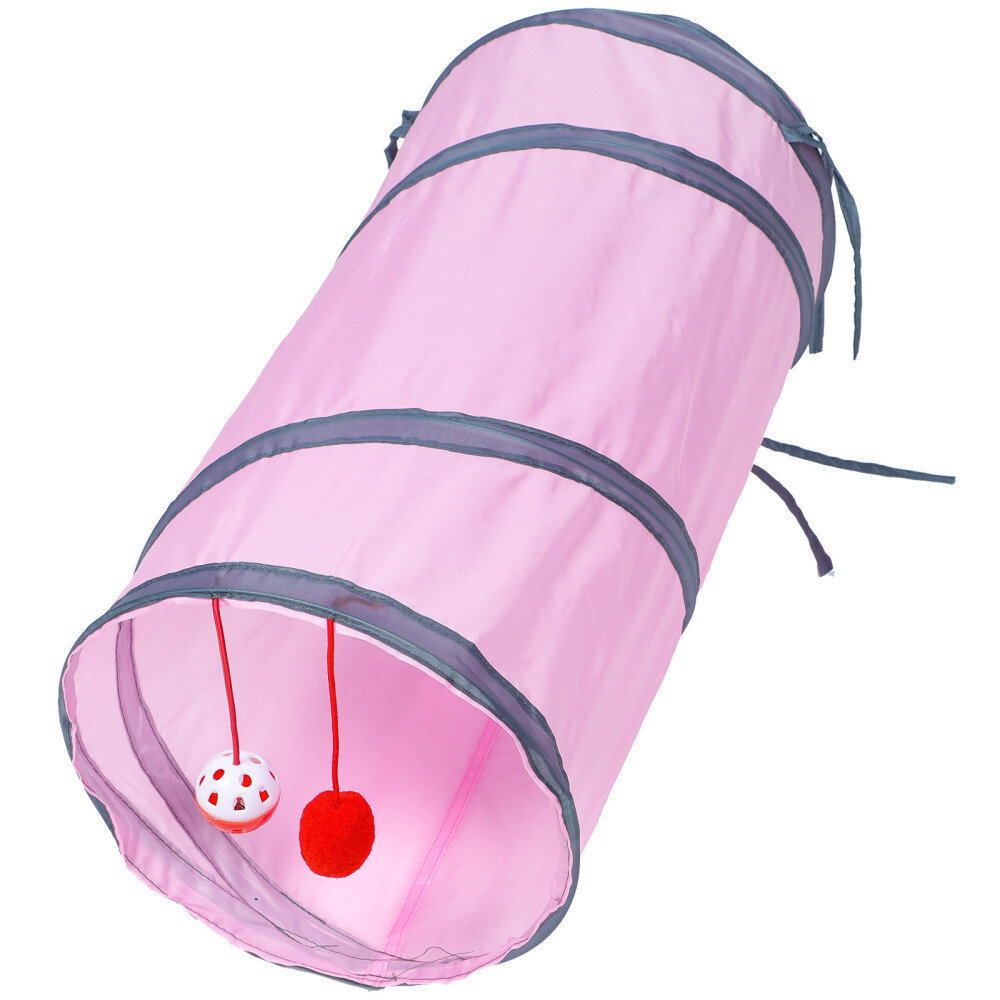 Playful Cat Tunnel Toy for Indoor & Outdoor Kittens  