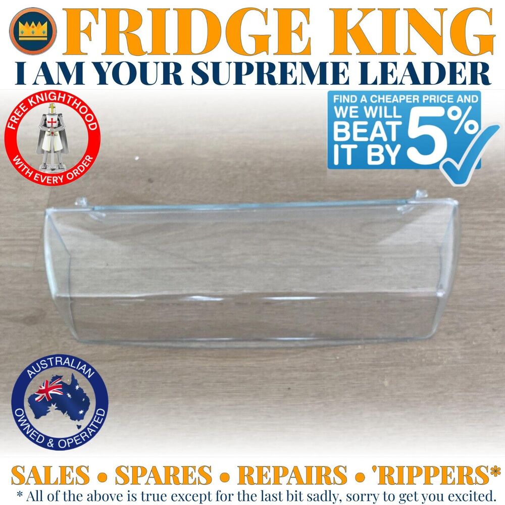 1445703 Westinghouse fridge door dairy compartment cover FITS ALL WSE6100