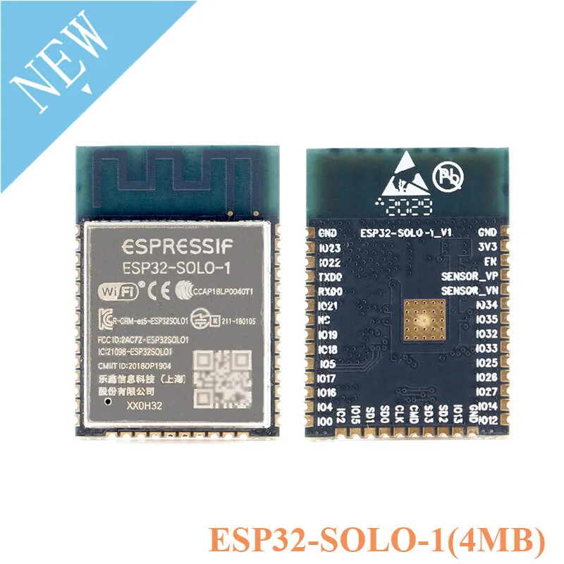 ESP32-SOLO-1 4MB Flash WiFi Bluetooth IoT Single Core Module-image
