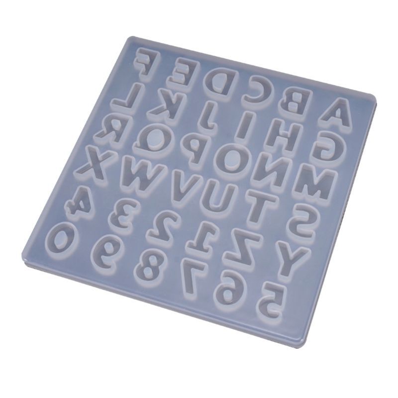 DIY Silicone Digital Letter Mold for Epoxy Resin & Cement Crafts-image