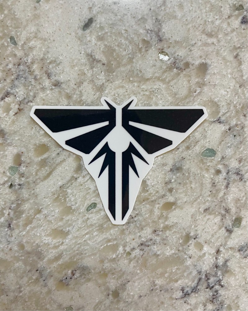 The Last of Us Firefly Logo Sticker l Gloss or Holographic l Waterproof Decal
