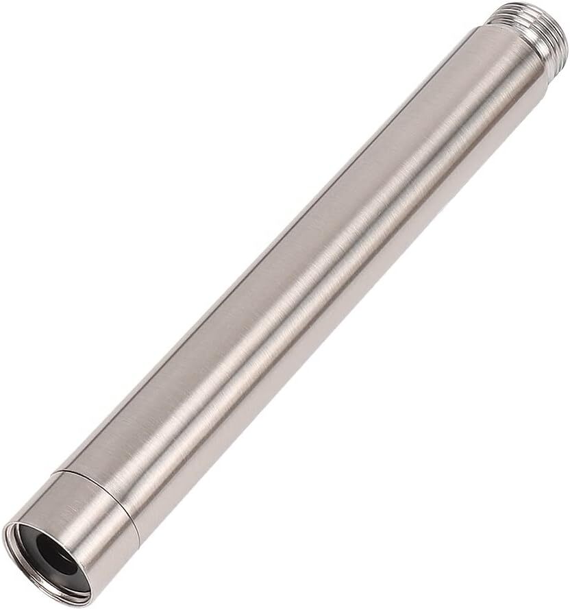 HarJue Shower Head Extension Arm, Extender Water Brushed Nickel