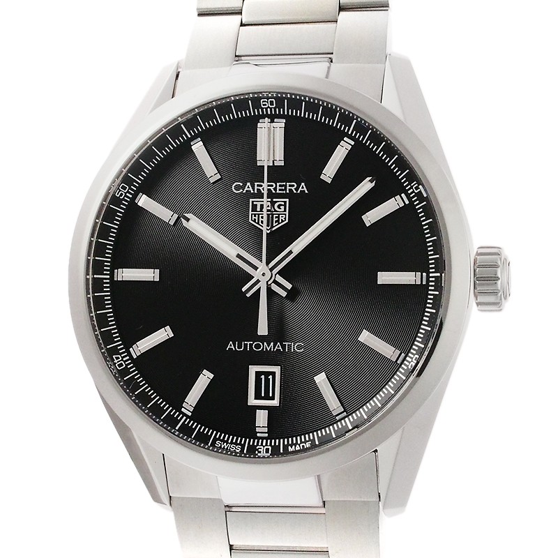 TAG Heuer Carrera Calibre 5 WBN2110 BA0639 Men's Watch with Box & G Card