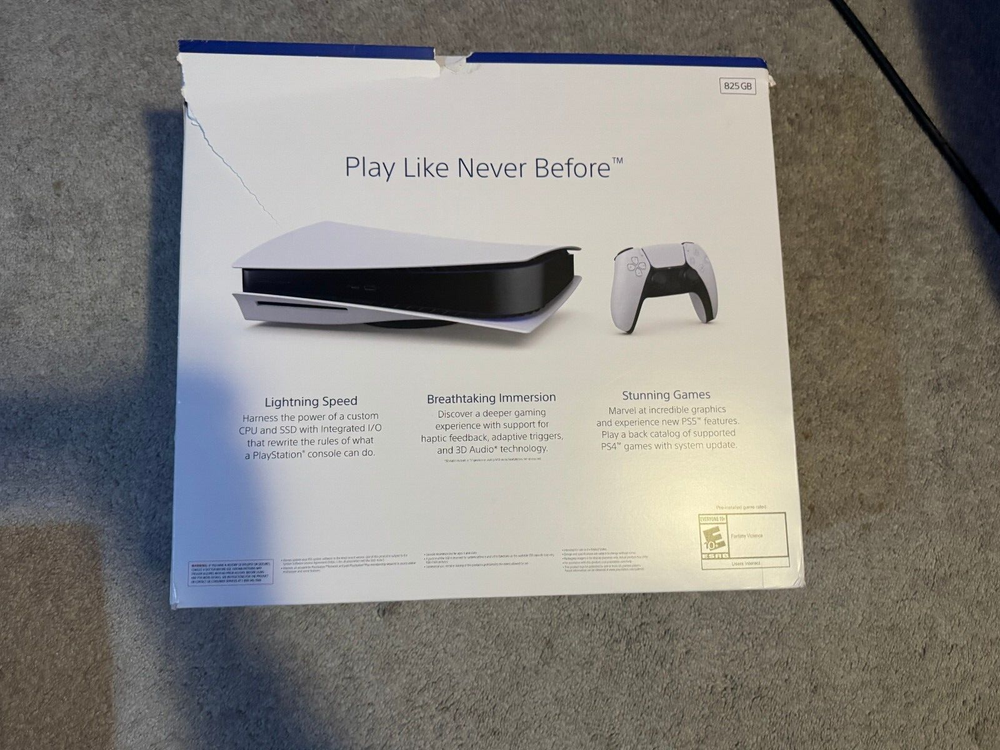 Sony PS5 Blu-Ray Edition Console - White