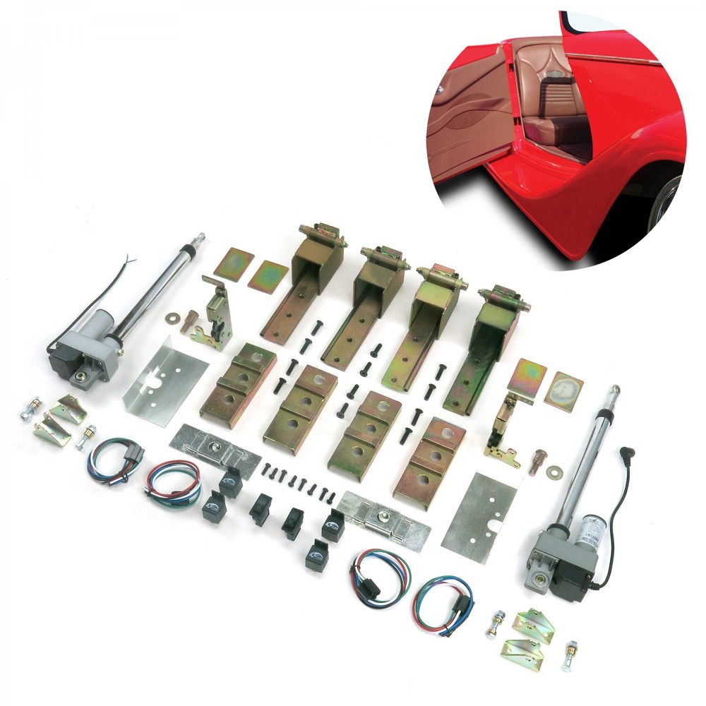 2 Door Automated Individual Suicide Hidden Hinge System SuperKit AutoLoc street-image