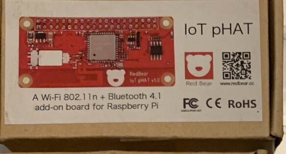 RedBear IoT pHAT for Raspberry Pi [Provides WiFi and Bluetooth]-image