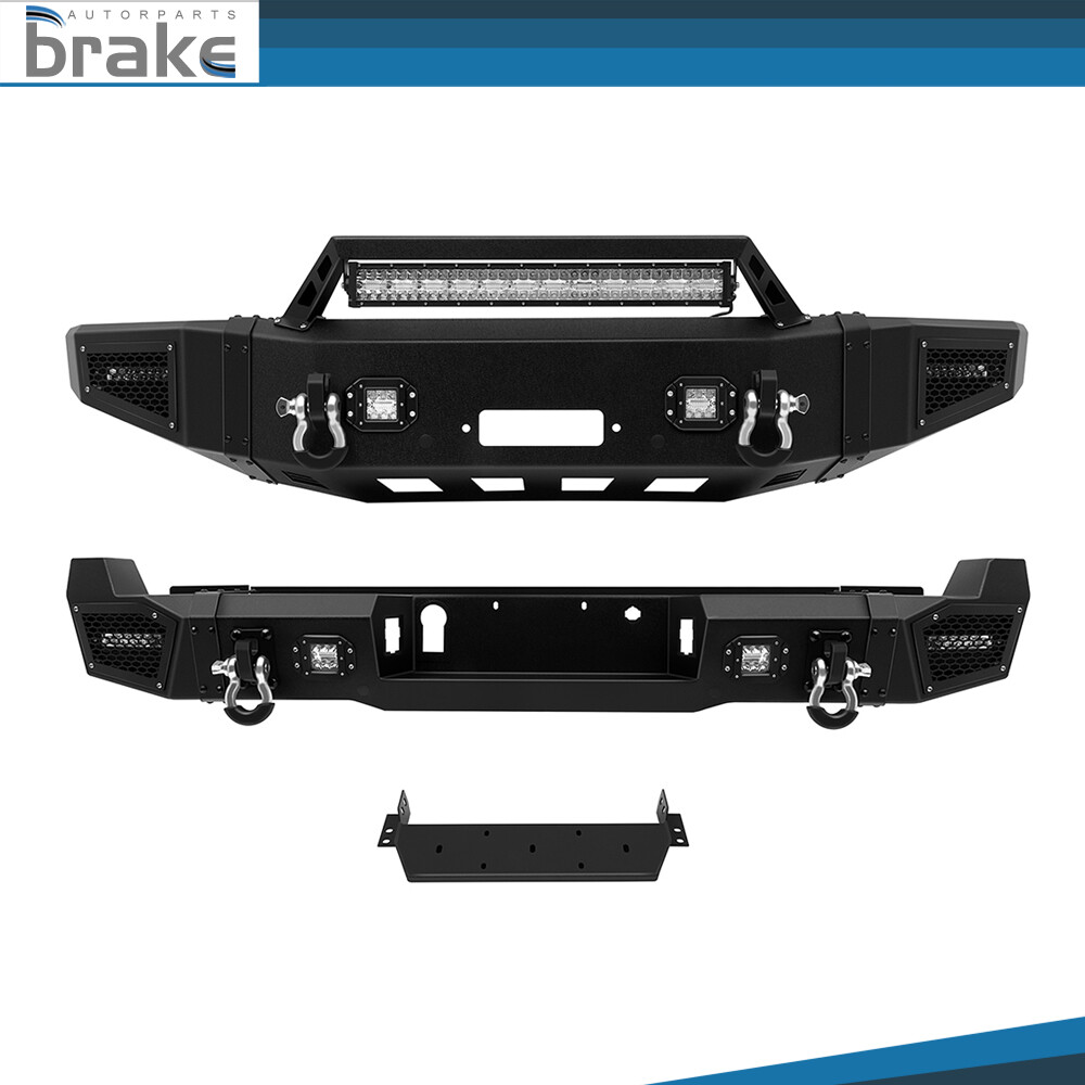 For Ford F250 F350 F450 2017 2018 2019 Front AND Rear Bumper