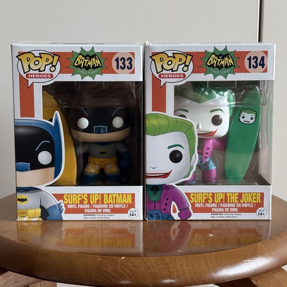 Funko Pop Surf S Up Batman/The Joker
