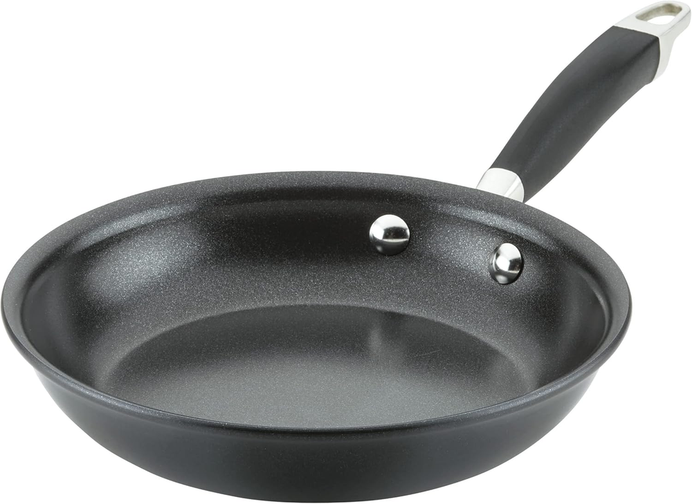 Advanced Home Hard-Anodized Nonstick Skillets (8.5-Inch, Onyx)