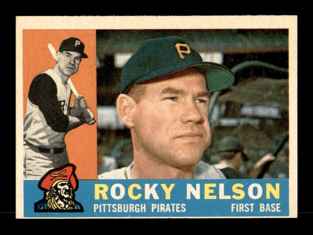 1960 Topps #157 Rocky Nelson NM-MT High Grade Vintage Baseball Card