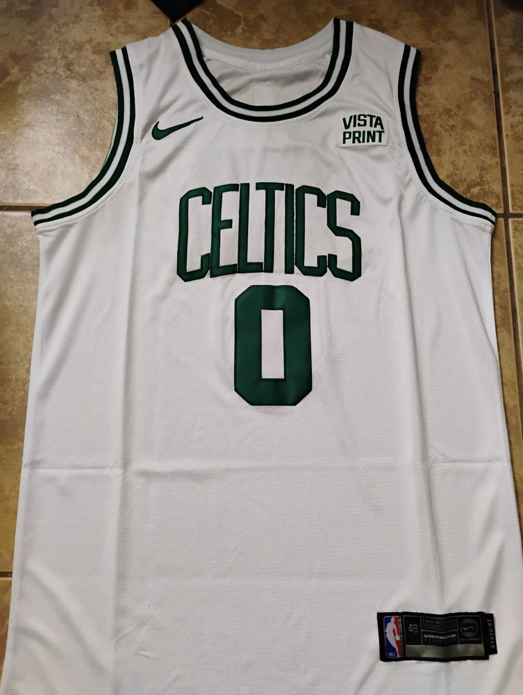 Boston Celtics Jersey Jayson Tatum Jersey #0 Stitched white Jersey US Seller