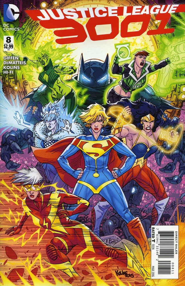 Justice League 3001 #8 VF; DC | New 52 Keith Giffen J.M. DeMatteis - we combine