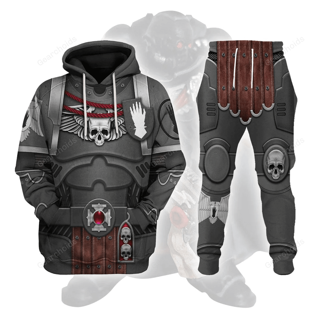 Custom Iron Hands Captain Cosplay Set - Hoodie & Sweatpants-image
