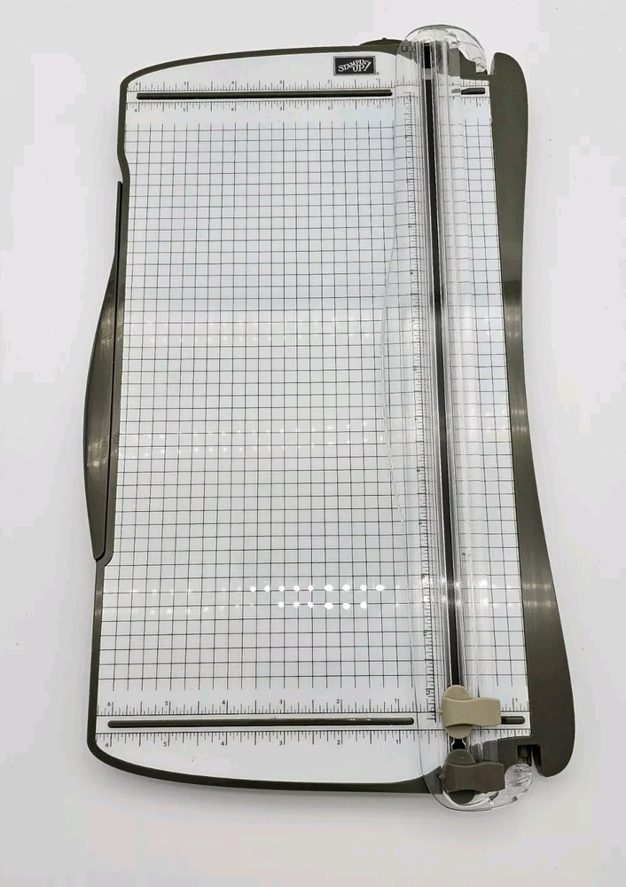 RETIRED Stampin Up Paper Trimmer Cutter Guillotine