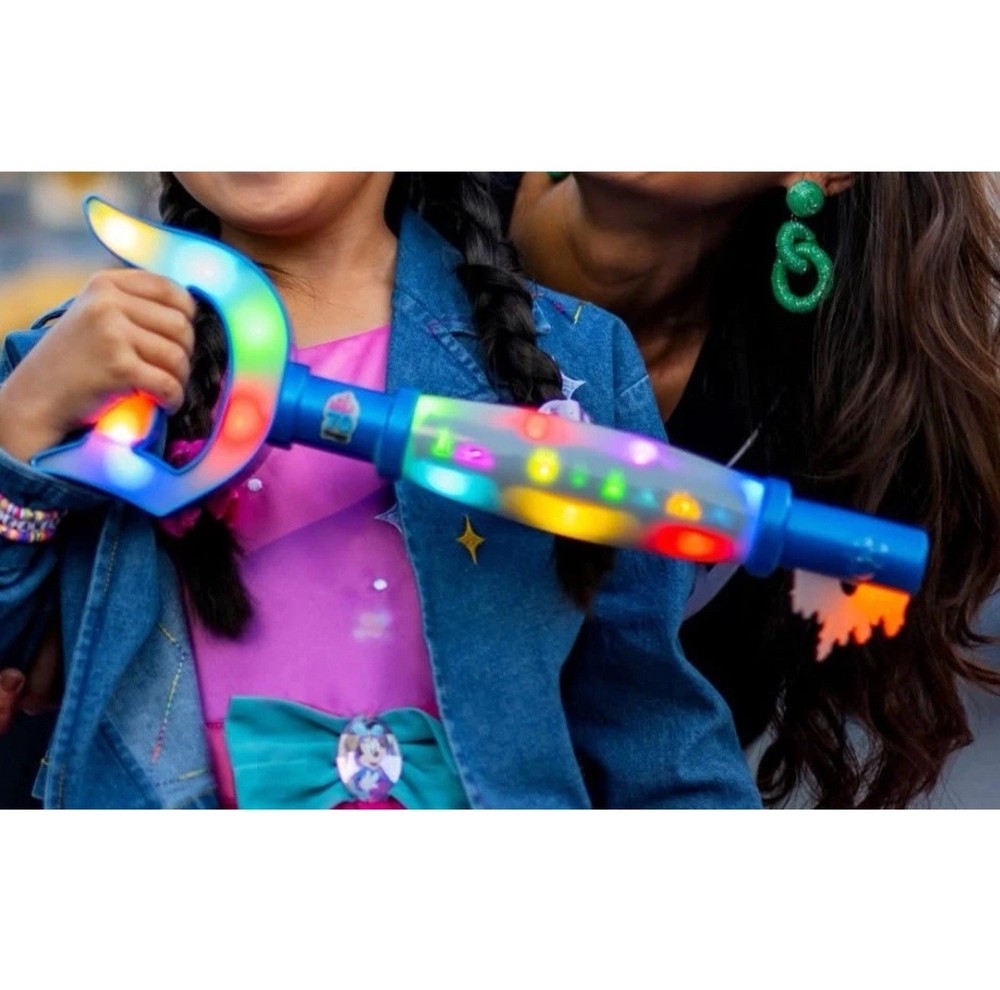 Disneyland 70th Anniversary Interactive Key with Pin Locked In Hand - Collectible Disney Memorabilia  