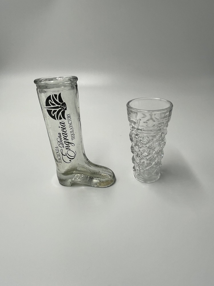 Shot Glasses, Hacienda Dona Engracia tequila & other Flat made in Italy