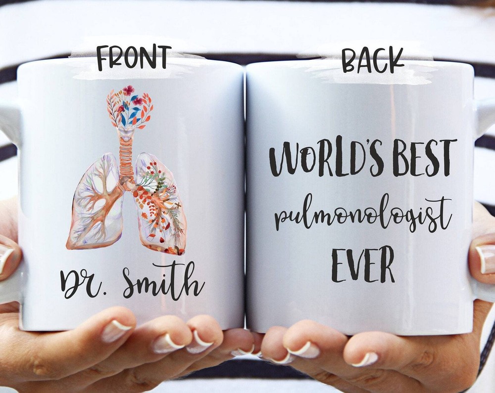 Best Pulmonologist Mug - Custom Doctor Gift for Lung Specialist