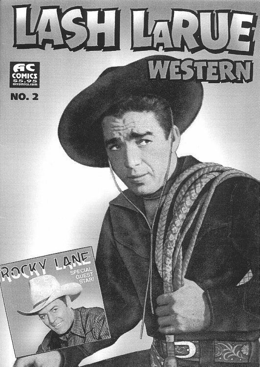 Lash Larue Western #2 FN; AC | Rocky Lane - we combine shipping