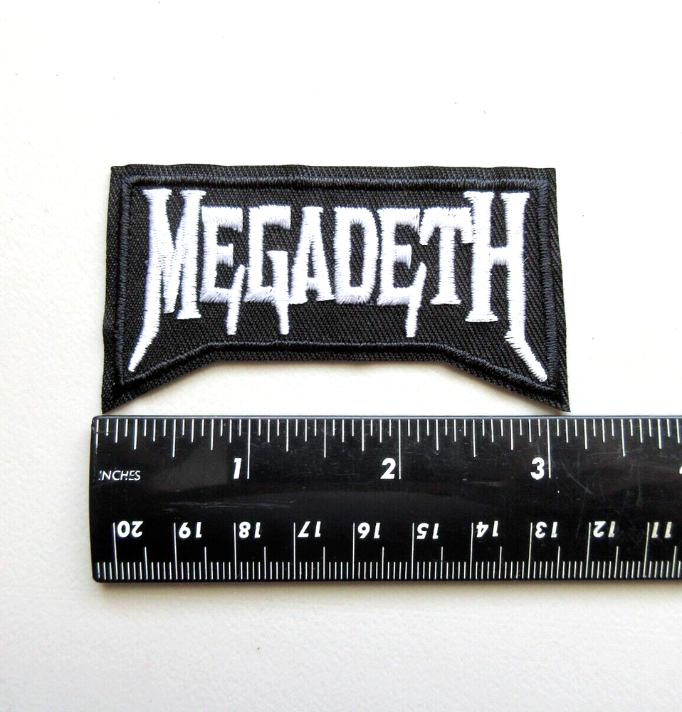 🔥MEGADETH METAL BAND MUSIC BATTLE JACKET VEST HAT EMBROIDERED IRON ON PATCH
